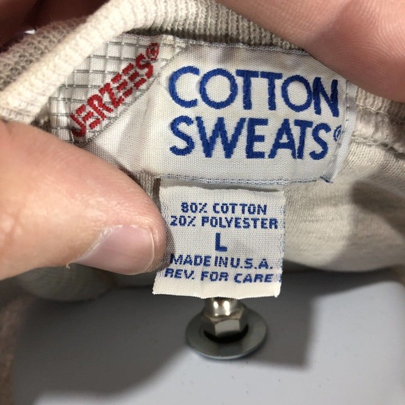 Vintage Woodford County Class of 1996 Sweater USA Made Bee Logo 90s Long Sleeve - Picture 9 of 12